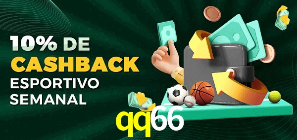 10% de bônus de cashback na qq66